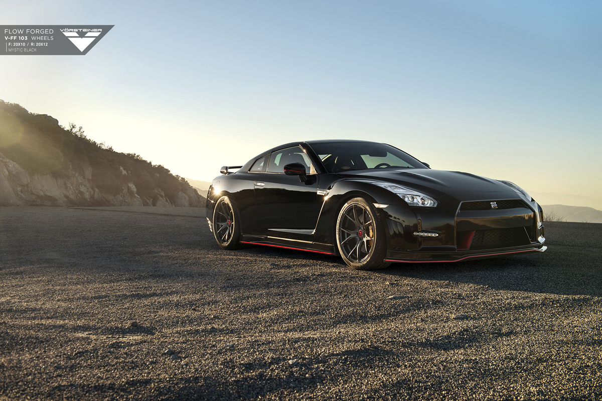 photo 7 Nissan GT-R custom wheels Vorsteiner VFF-103 20x10.0, ET , tire size 285/35 R20. 20x12.0 ET 335/30 R20