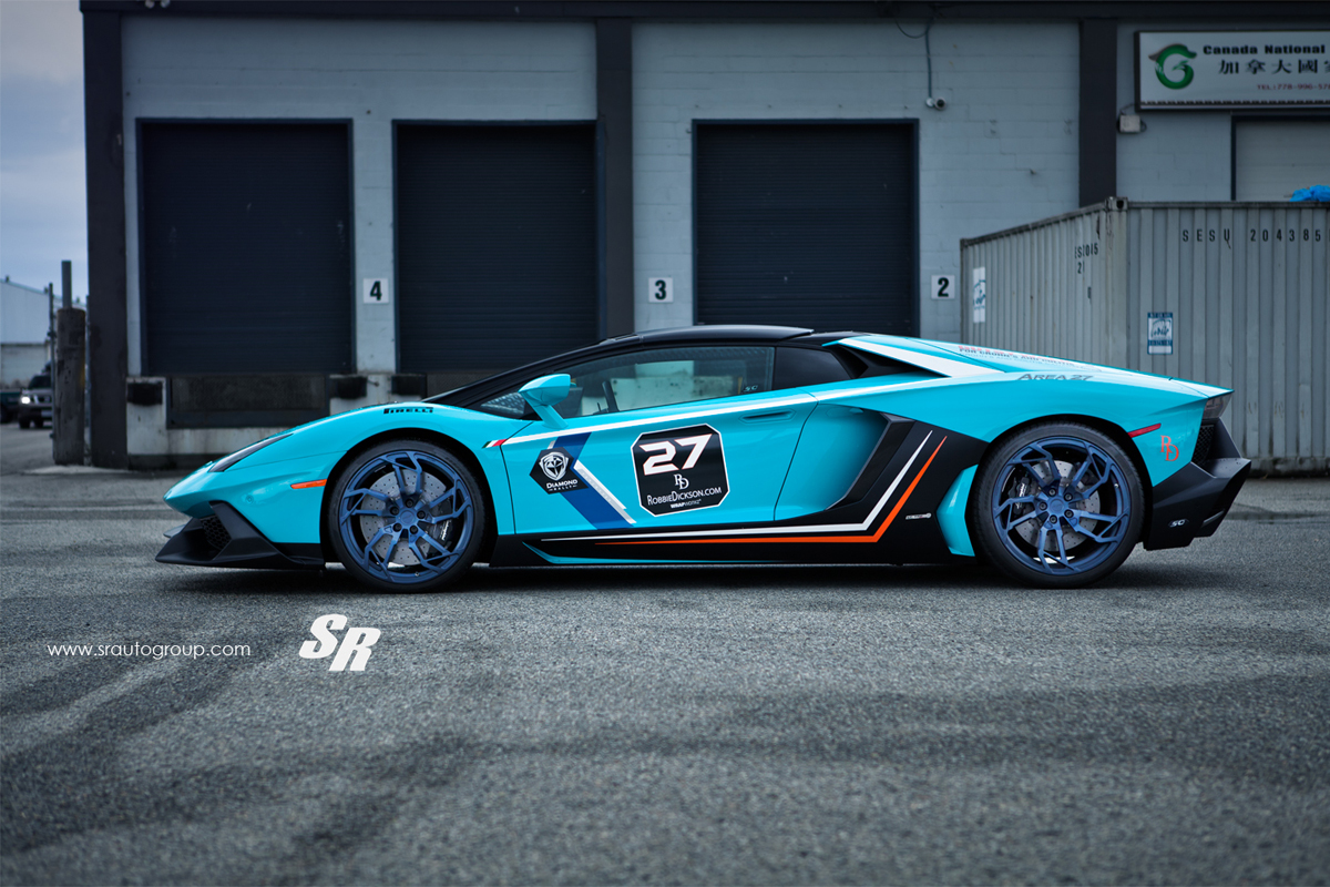 photo 2 Lamborghini Aventador custom wheels PUR RS05 20x9.0, ET , tire size X R20. 21x12.5 ET