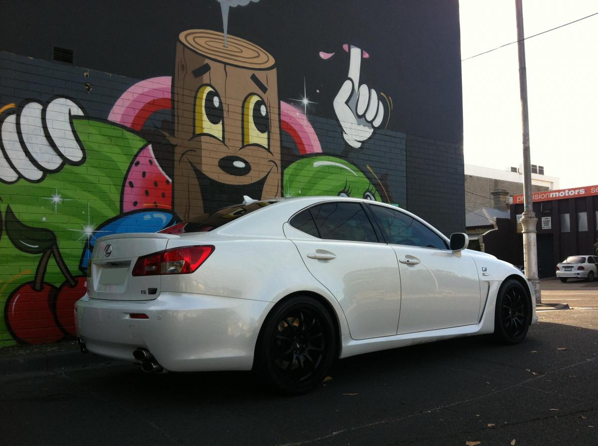 photo 1 Lexus IS-F custom wheels ADVAN RS-D 19x8.5, ET +38, tire size X R19. 19x9.5 ET+45