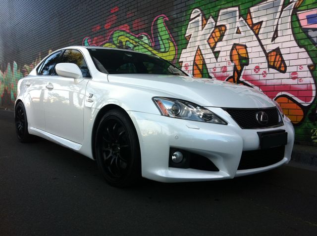 photo 3 Lexus IS-F custom wheels ADVAN RS-D 19x8.5, ET +38, tire size X R19. 19x9.5 ET+45