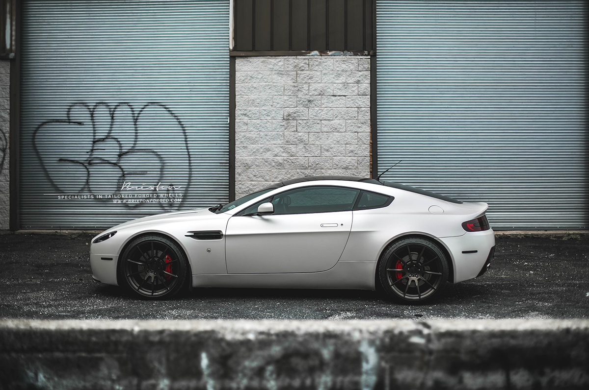 photo 4 Aston Martin V8 Vantage custom wheels Brixton R10 20x9.0, ET , tire size X R20. 20x10.5 ET
