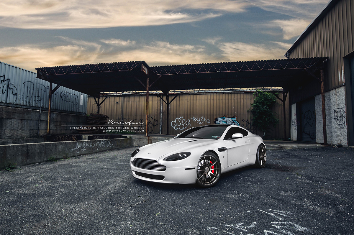 photo 5 Aston Martin V8 Vantage custom wheels Brixton R10 20x9.0, ET , tire size X R20. 20x10.5 ET