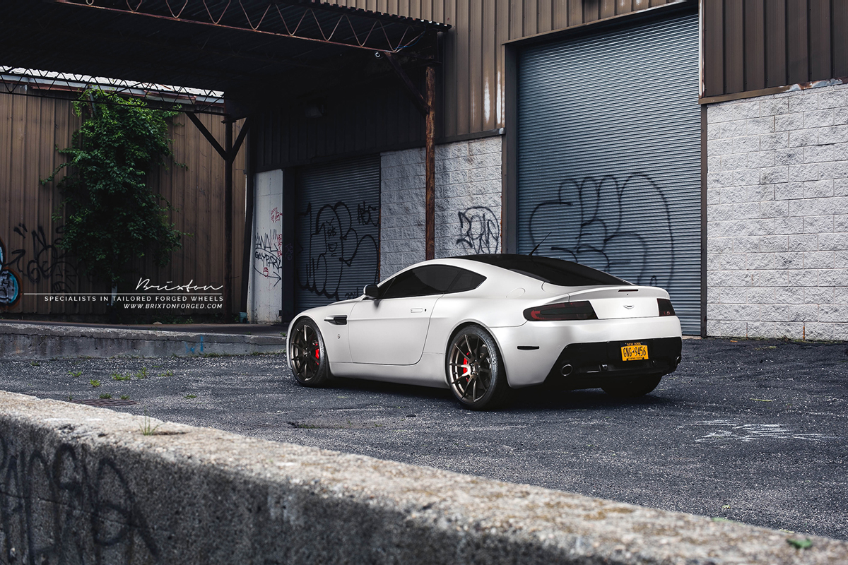 photo 6 Aston Martin V8 Vantage custom wheels Brixton R10 20x9.0, ET , tire size X R20. 20x10.5 ET