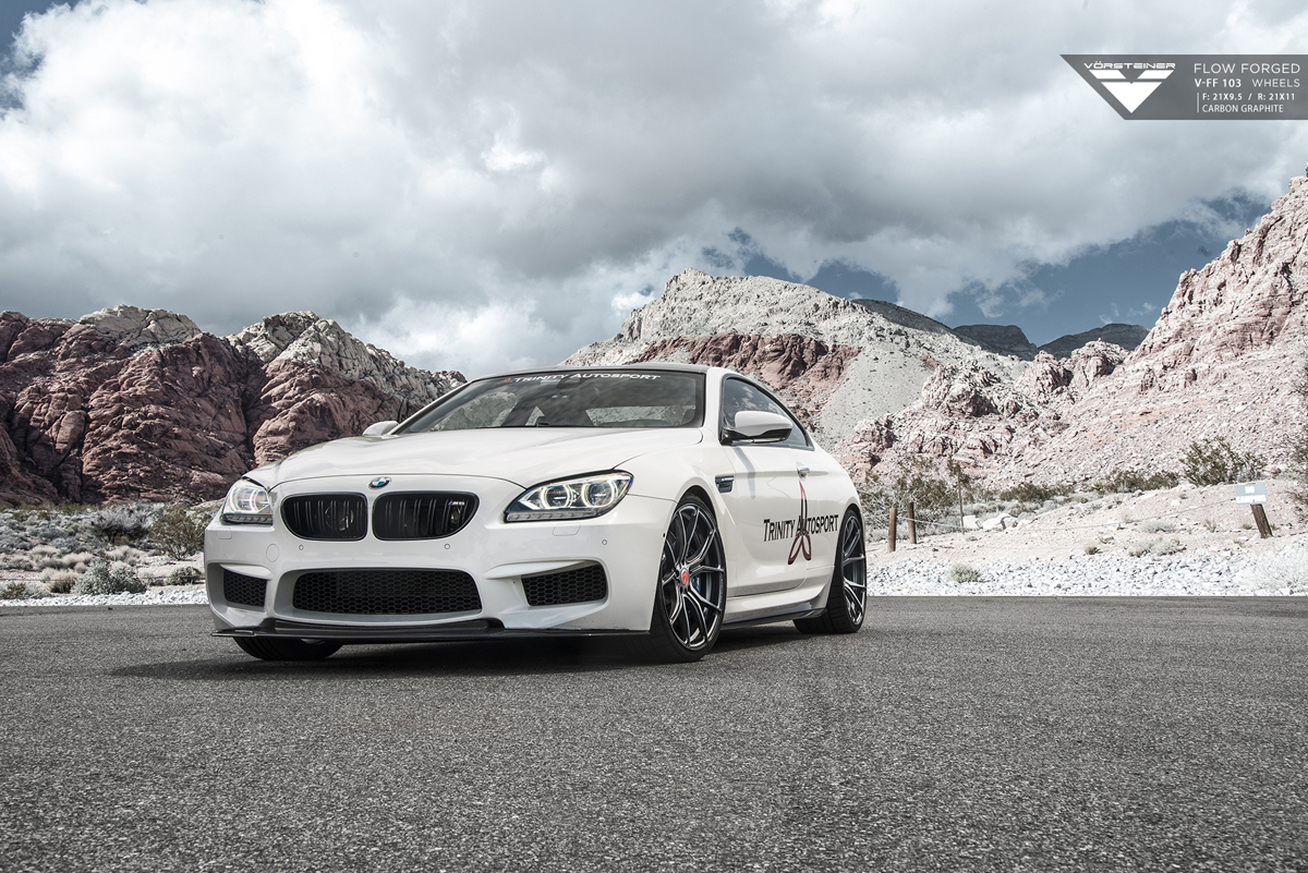 photo 4 BMW M6 custom wheels Vorsteiner VFF-103 21x9.5, ET , tire size X R21. 21x11.0 ET