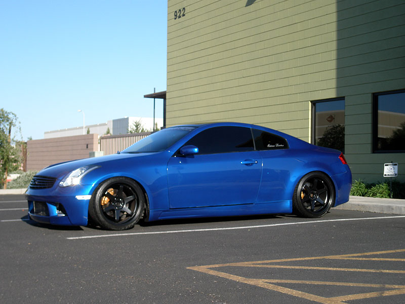 photo 2 Infiniti G35 custom wheels Varrstoen  19x9.5, ET 0, tire size 245/35 R19. 19x10.5 ET0 275/30 R19