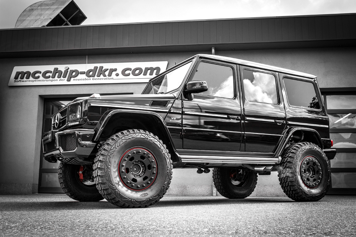 photo 2 Mercedes-Benz G-Class custom wheels Beadlock 18x, ET , tire size 395/60 R18. x ET