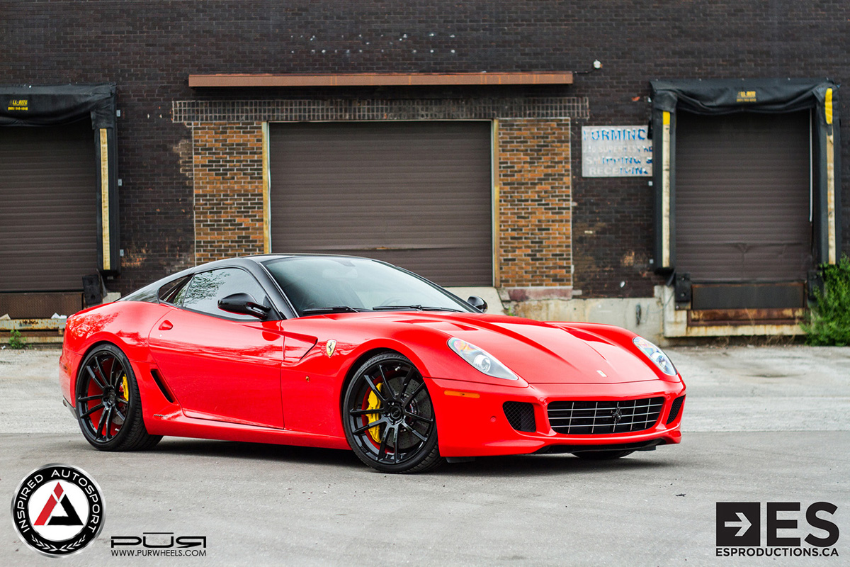 photo 3 Ferrari 599 GTB Fiorano custom wheels PUR 1NE 21x9.0, ET , tire size X R21. 22x12.0 ET 