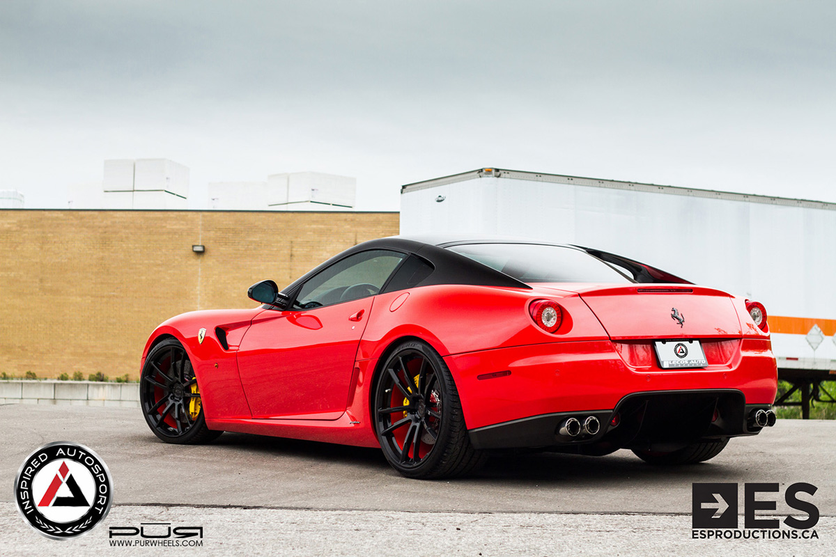photo 4 Ferrari 599 GTB Fiorano custom wheels PUR 1NE 21x9.0, ET , tire size X R21. 22x12.0 ET 