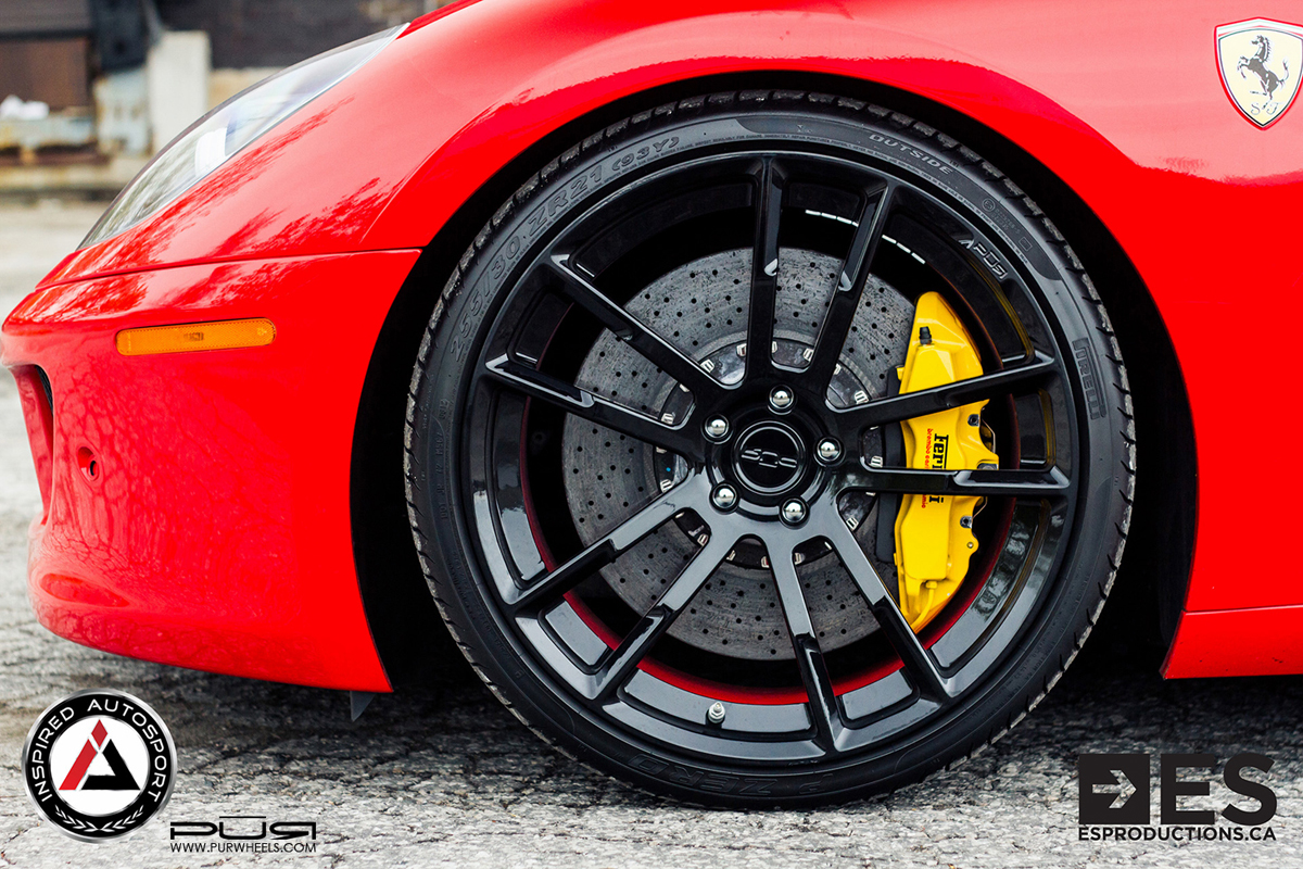 photo 1 Ferrari 599 GTB Fiorano custom wheels PUR 1NE 21x9.0, ET , tire size X R21. 22x12.0 ET 