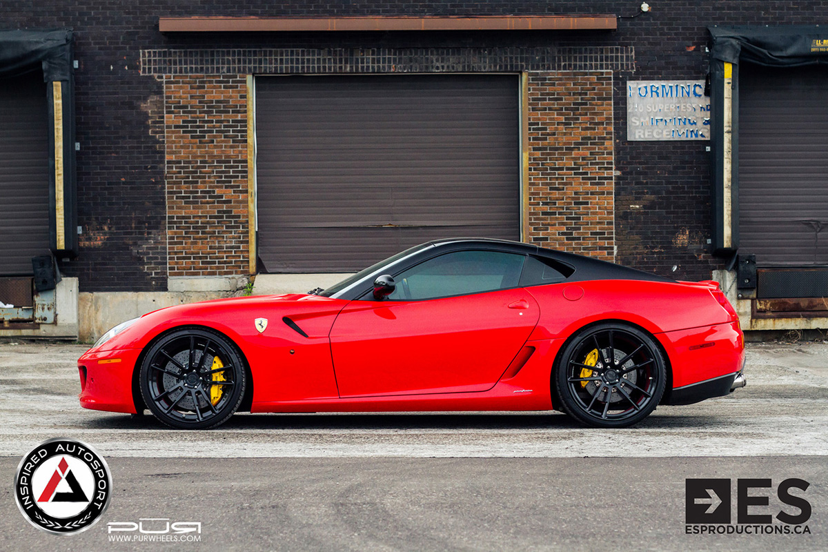 photo 7 Ferrari 599 GTB Fiorano custom wheels PUR 1NE 21x9.0, ET , tire size X R21. 22x12.0 ET 