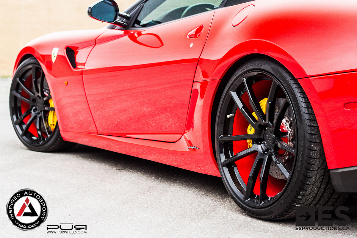 photo 2 Ferrari 599 GTB Fiorano custom wheels PUR 1NE 21x9.0, ET , tire size X R21. 22x12.0 ET 