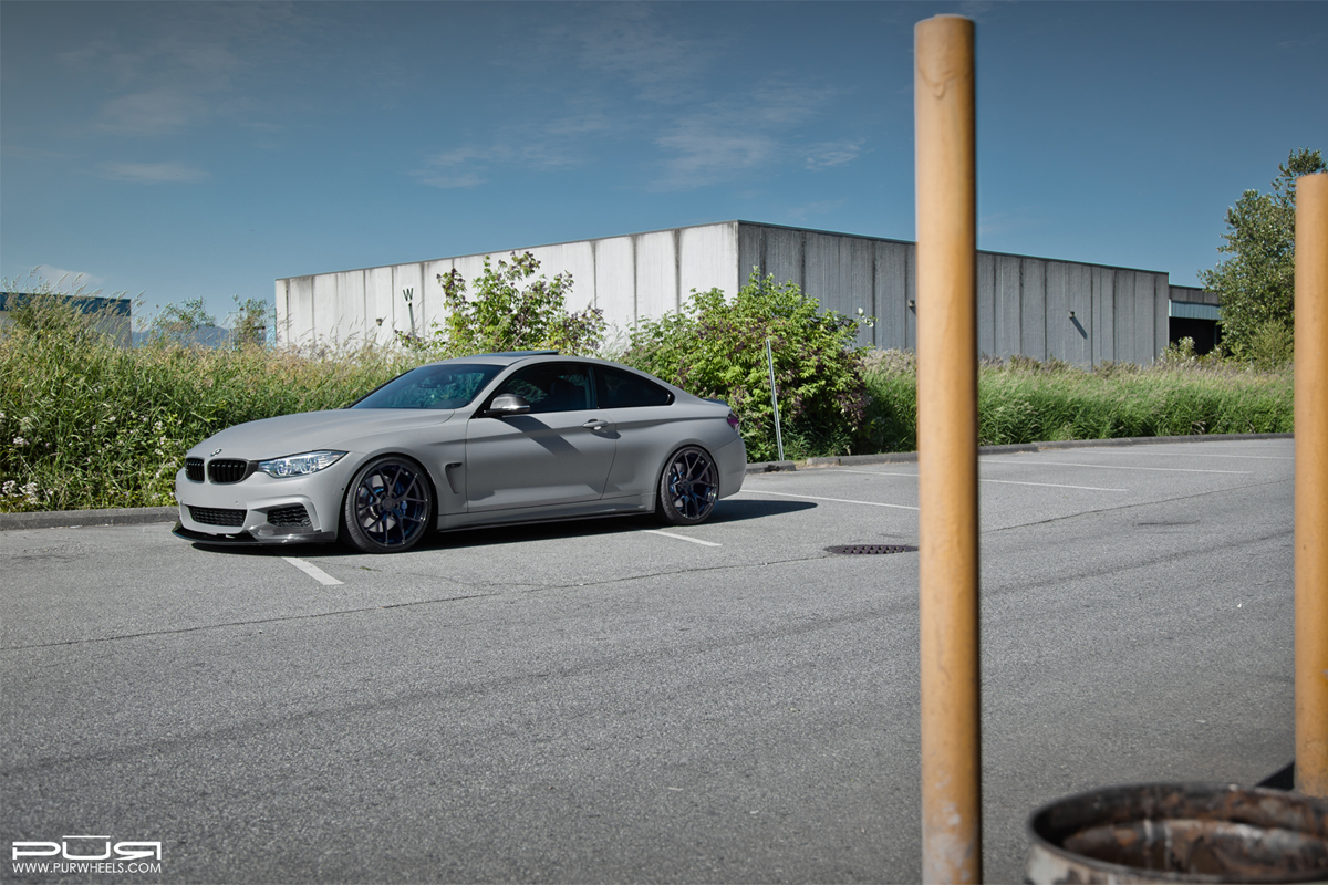 photo 2 BMW 435 custom wheels PUR 4OUR.SP 20x9.0, ET , tire size X R20. 20x10.5 ET