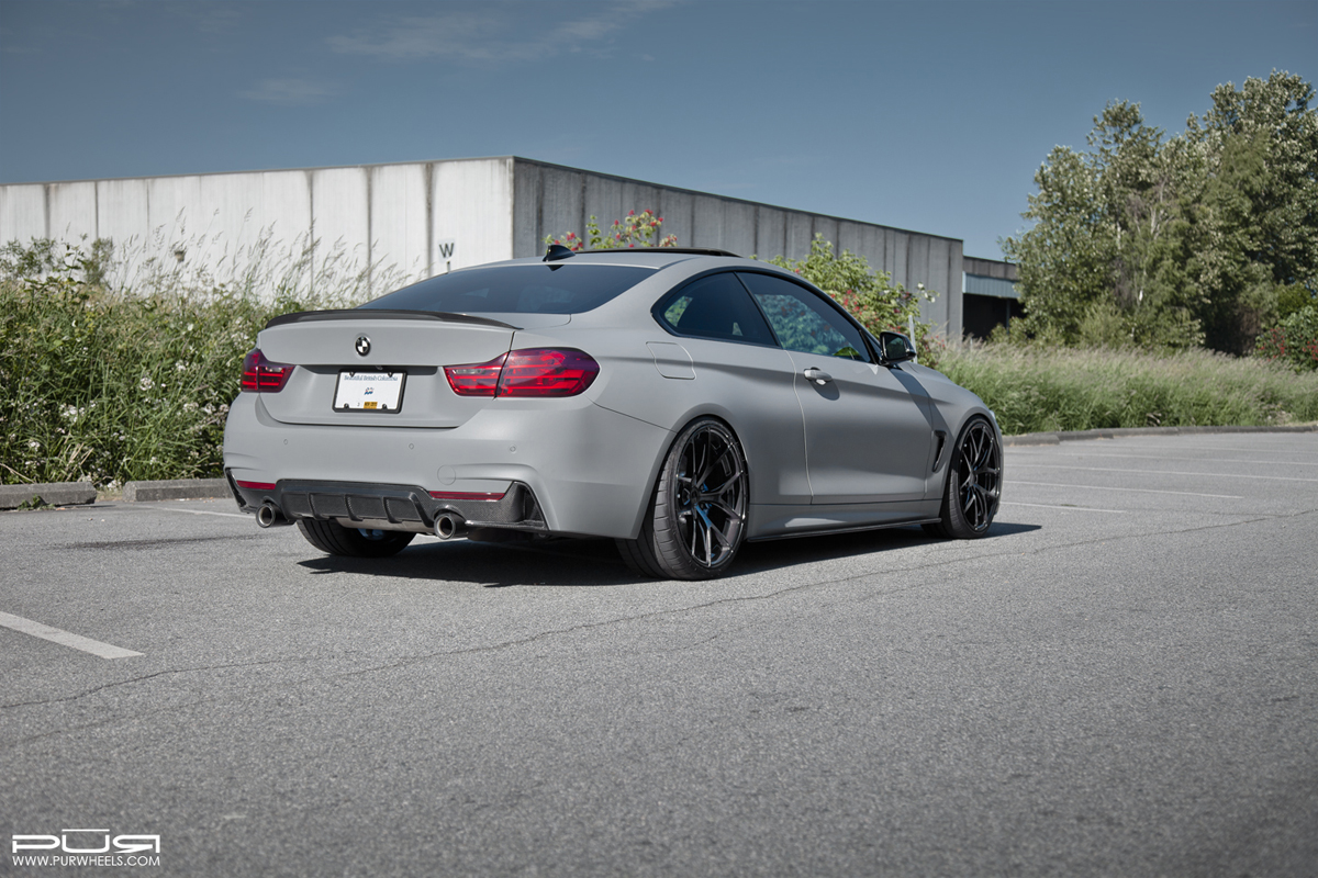 photo 3 BMW 435 custom wheels PUR 4OUR.SP 20x9.0, ET , tire size X R20. 20x10.5 ET