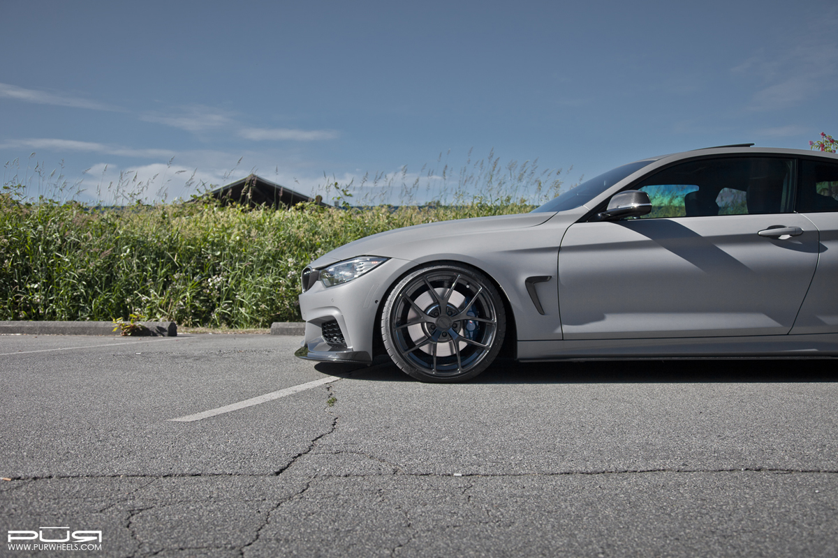 photo 6 BMW 435 custom wheels PUR 4OUR.SP 20x9.0, ET , tire size X R20. 20x10.5 ET