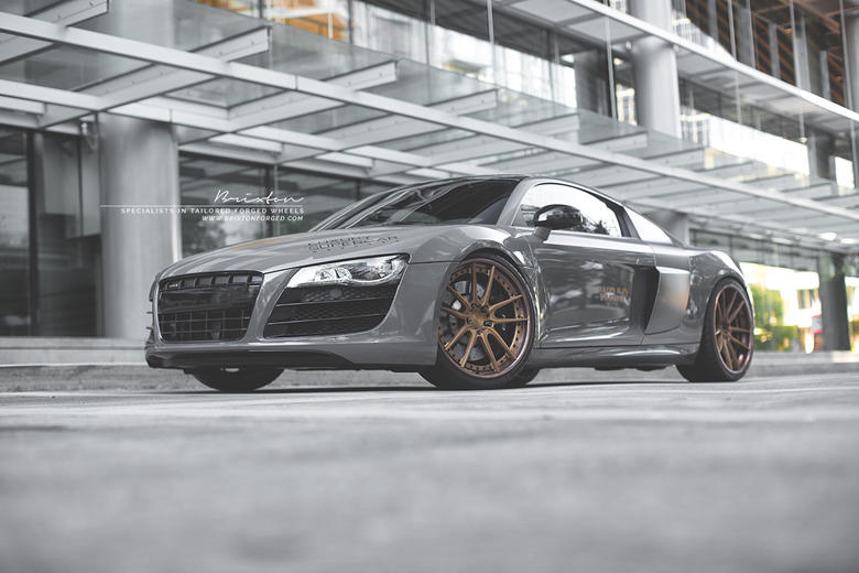 photo 4 Audi R8 custom wheels Brixton M53 Targa 20x9.0, ET , tire size X R20. 20x11.0 ET