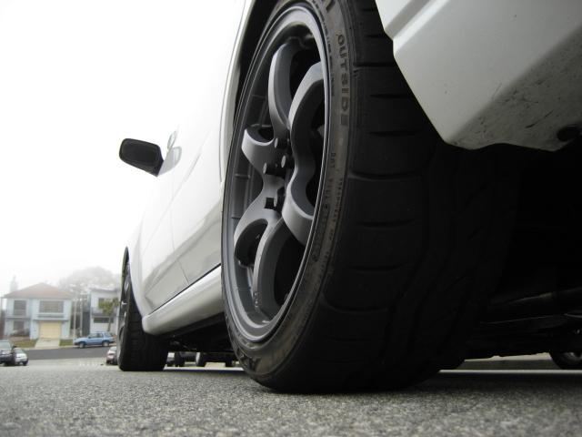 photo 3 Subaru Impreza WRX custom wheels Rays Engineering Gram Lights 57Maximum 18x8.5, ET +45, tire size 235/40 R18. x ET 