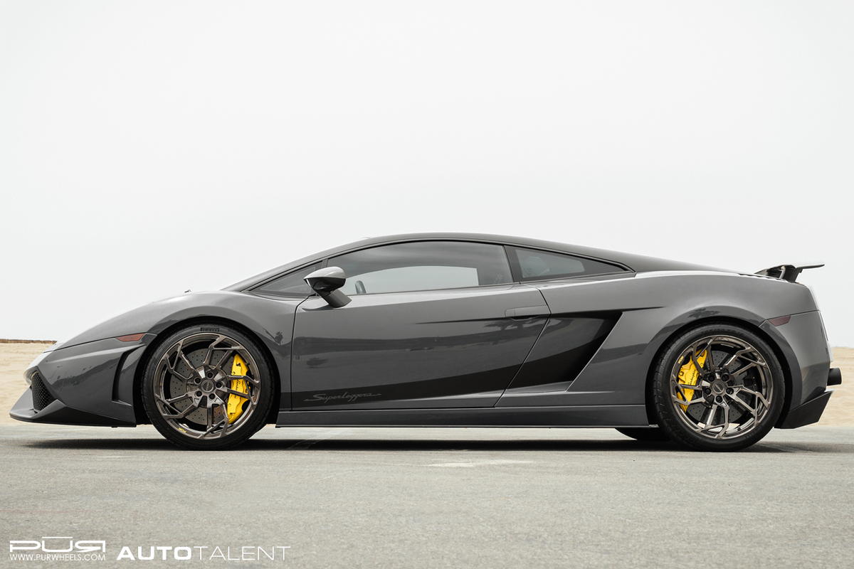 photo 4 Lamborghini Gallardo custom wheels PUR RS05 19x8.5, ET , tire size X R19. 19x11.0 ET 