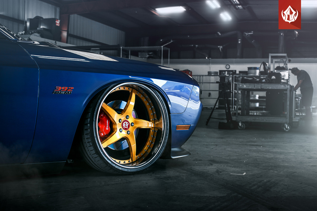 photo 7 Dodge Challenger custom wheels VIP Modular VR15 22x9.0, ET , tire size X R22. 22x11.0 ET 