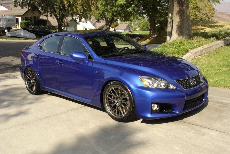 photo 1 Lexus IS-F custom wheels DPE CS20s 19x9.5, ET +49, tire size 265/35 R19. 19x11.0 ET+61 305/35 R19