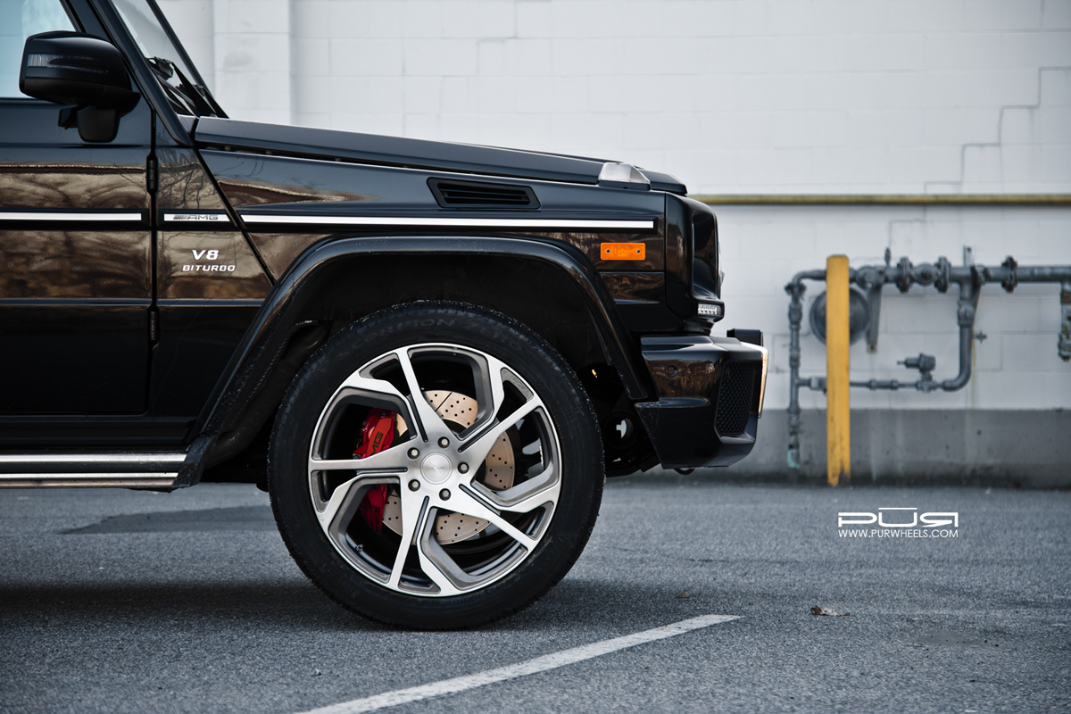 photo 1 Mercedes-Benz G-Class custom wheels PUR RS12 24x10.5, ET , tire size X R24. x ET