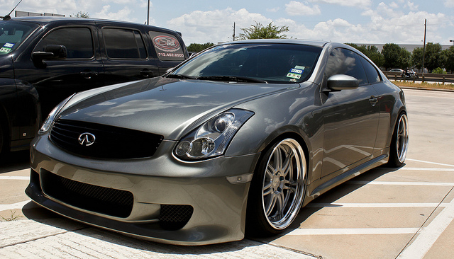 photo 1 Infiniti G35 custom wheels WORK T1S 20x9.5, ET 0, tire size 225/35 R20. 20x10.5 ET0 245/35 R20