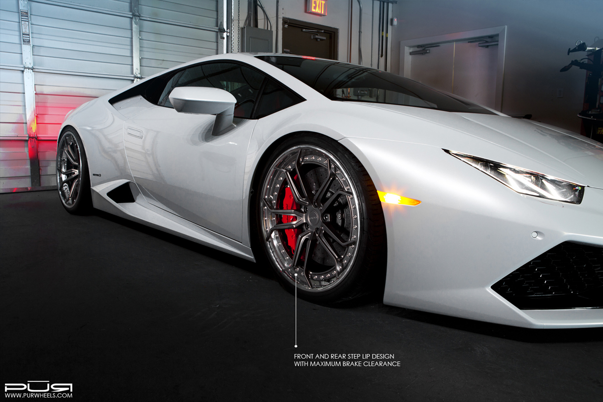 photo 1 Lamborghini Huracan custom wheels PUR LX10 20x9.0, ET , tire size X R20. 21x12.5 ET 