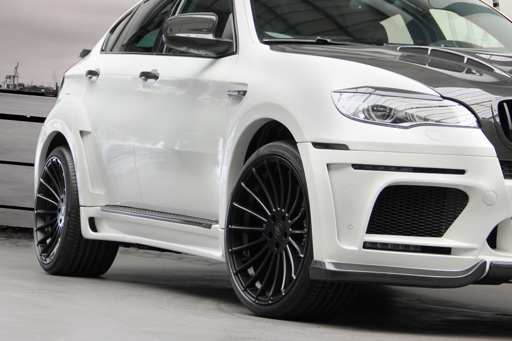 photo 2 BMW X6 M custom wheels Hamann Motorsport Anniversary EVO 22x10.5, ET , tire size 295/30 R22. 22x12.0 ET 335/25 R22