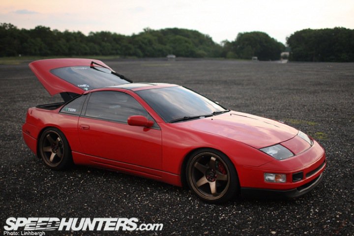 photo 3 Nissan 300ZX 2-seat custom wheels Rota P45R 18x9.5, ET +20, tire size 225/40 R18. x ET