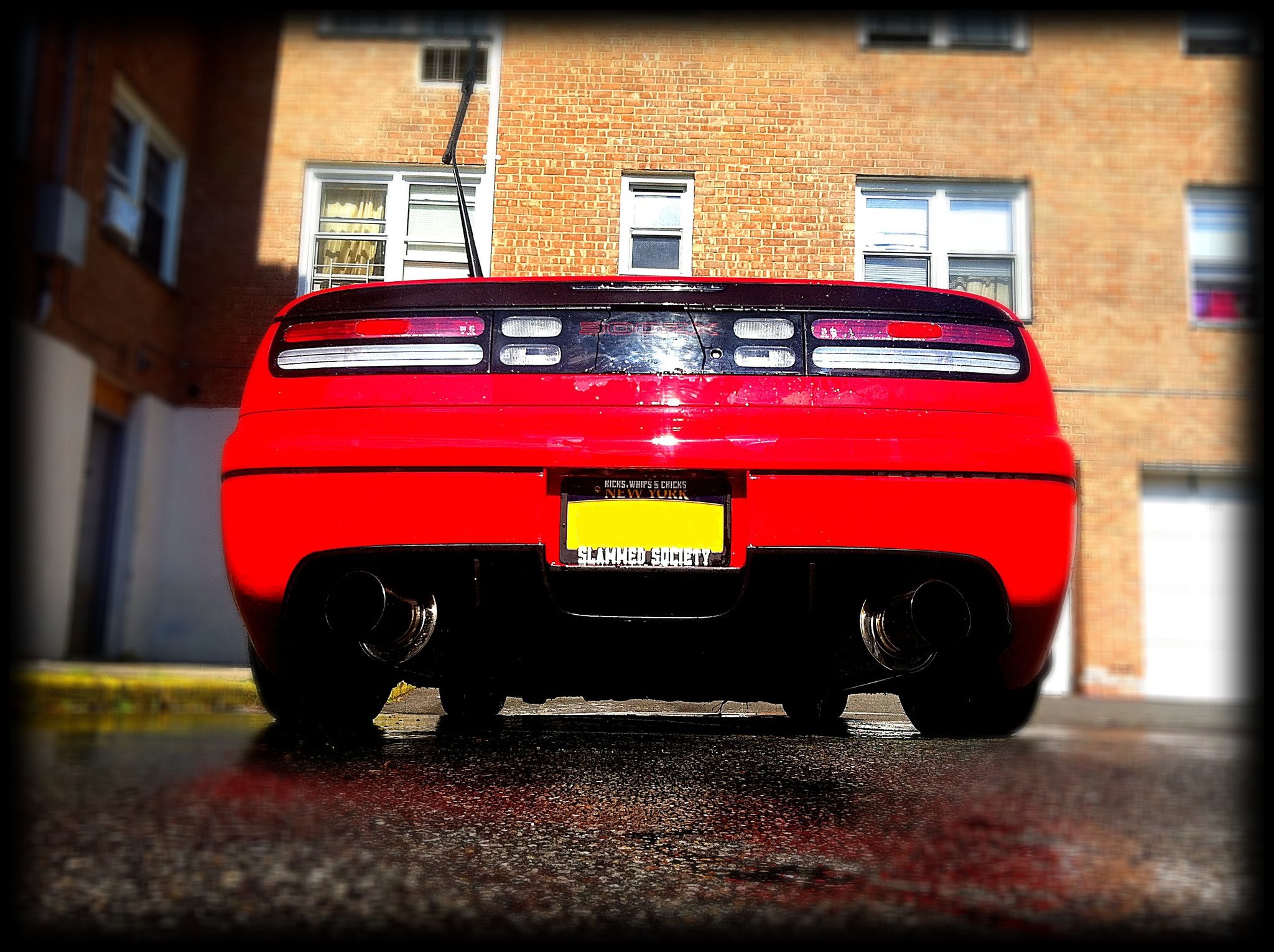 photo 7 Nissan 300ZX 2-seat custom wheels Rota P45R 18x9.5, ET +20, tire size 225/40 R18. x ET