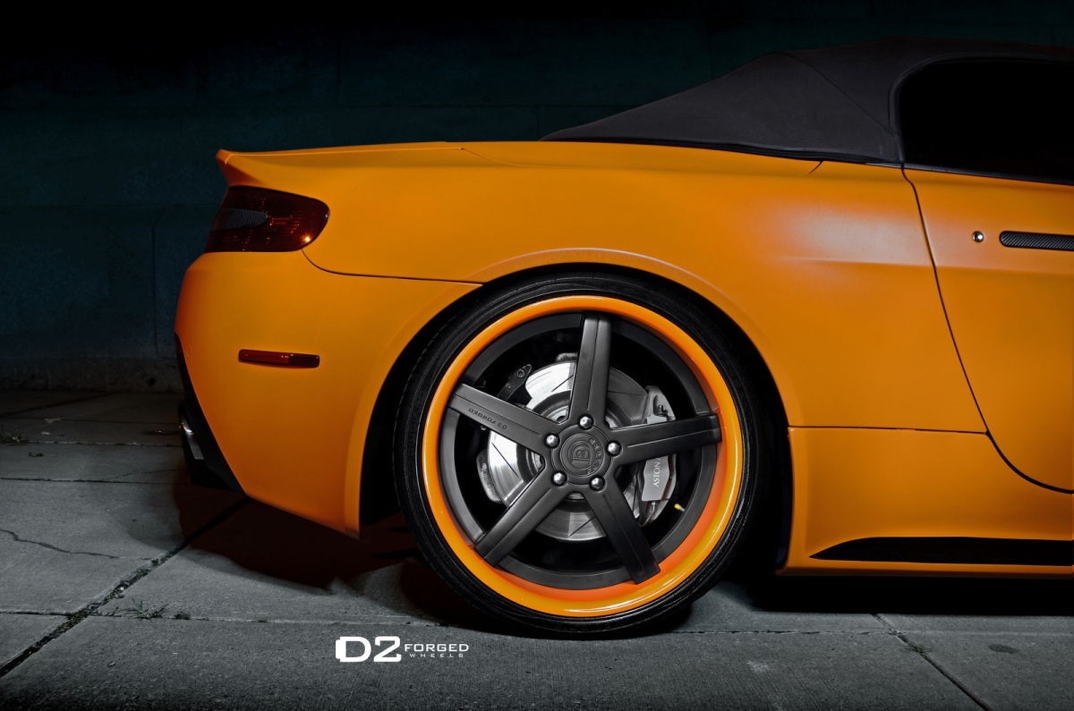 photo 3 Aston Martin V8 Vantage custom wheels D2Forged XL2 20x9.0, ET , tire size X R20. 20x11.0 ET
