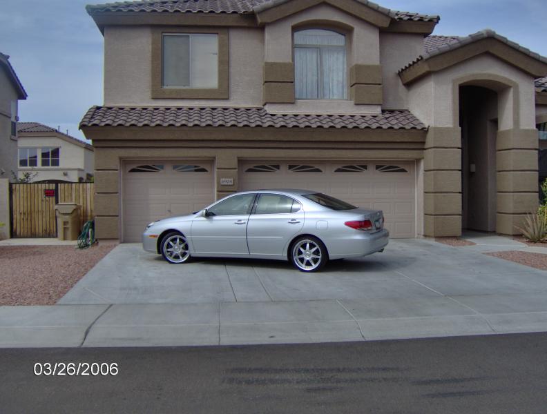 photo 2 Lexus ES 330 custom wheels Axis Mod 19x8.0, ET +45, tire size X R19. 19x8.0 ET+40