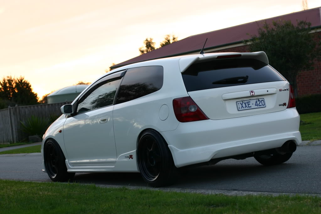 photo 2 Honda Civic custom wheels Desmond Regamaster Marquis Promoda 17x9.0, ET +18, tire size 215/45 R17. x ET