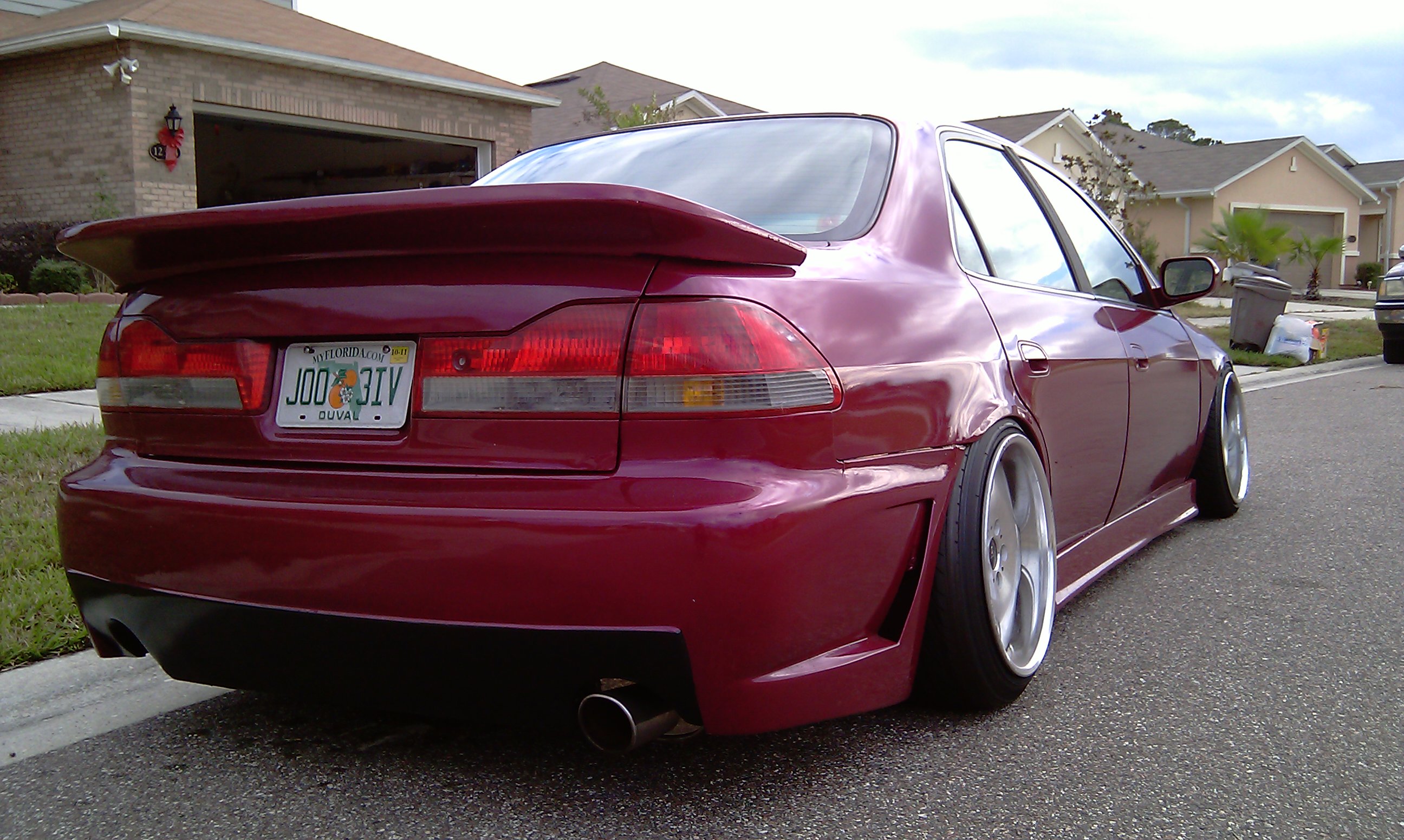 photo 5 Honda Accord custom wheels locksmice dukes 18x8.5, ET +7, tire size 215/35 R18. 18x11.0 ET+27 235/40 R18