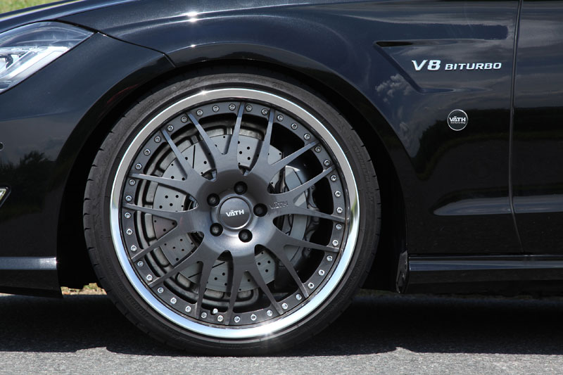 photo 1 Mercedes-Benz AMG CLS custom wheels Väth  20x9.5, ET , tire size 265/30 R20. 20x11.5 ET 305/25 R20