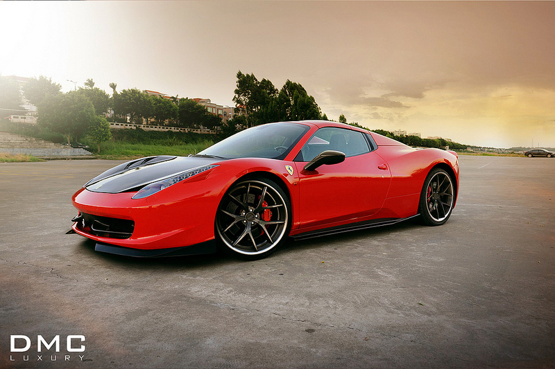 photo 1 Ferrari 458 Italia custom wheels   21x, ET , tire size 255/30 R21. 22x ET 335/25 R22