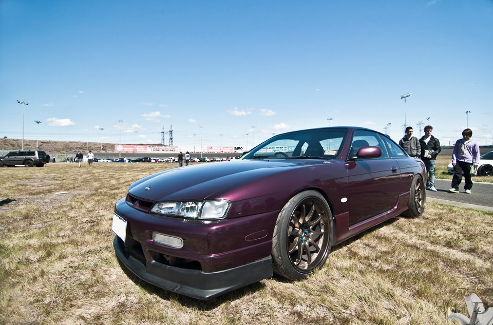 photo 5 Nissan S14 custom wheels Rays CE28n 18x9.5, ET +15, tire size 225/40 R18. 18x10.5 ET+18 235/40 R18