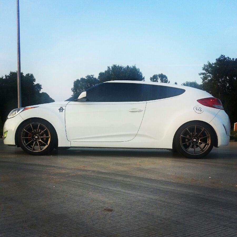 photo 1 Hyundai Veloster custom wheels Sparco  Assetto Gara 18x8.0, ET +45, tire size 215/40 R18. x ET 