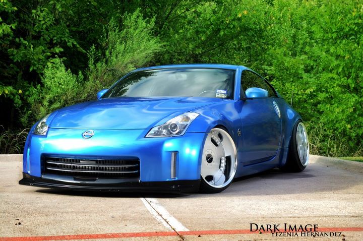 photo 1 Nissan 350Z custom wheels Work Eurolines 19x10.0, ET -9, tire size 225/35 R19. 19x11.0 ET-21 245/35 R19