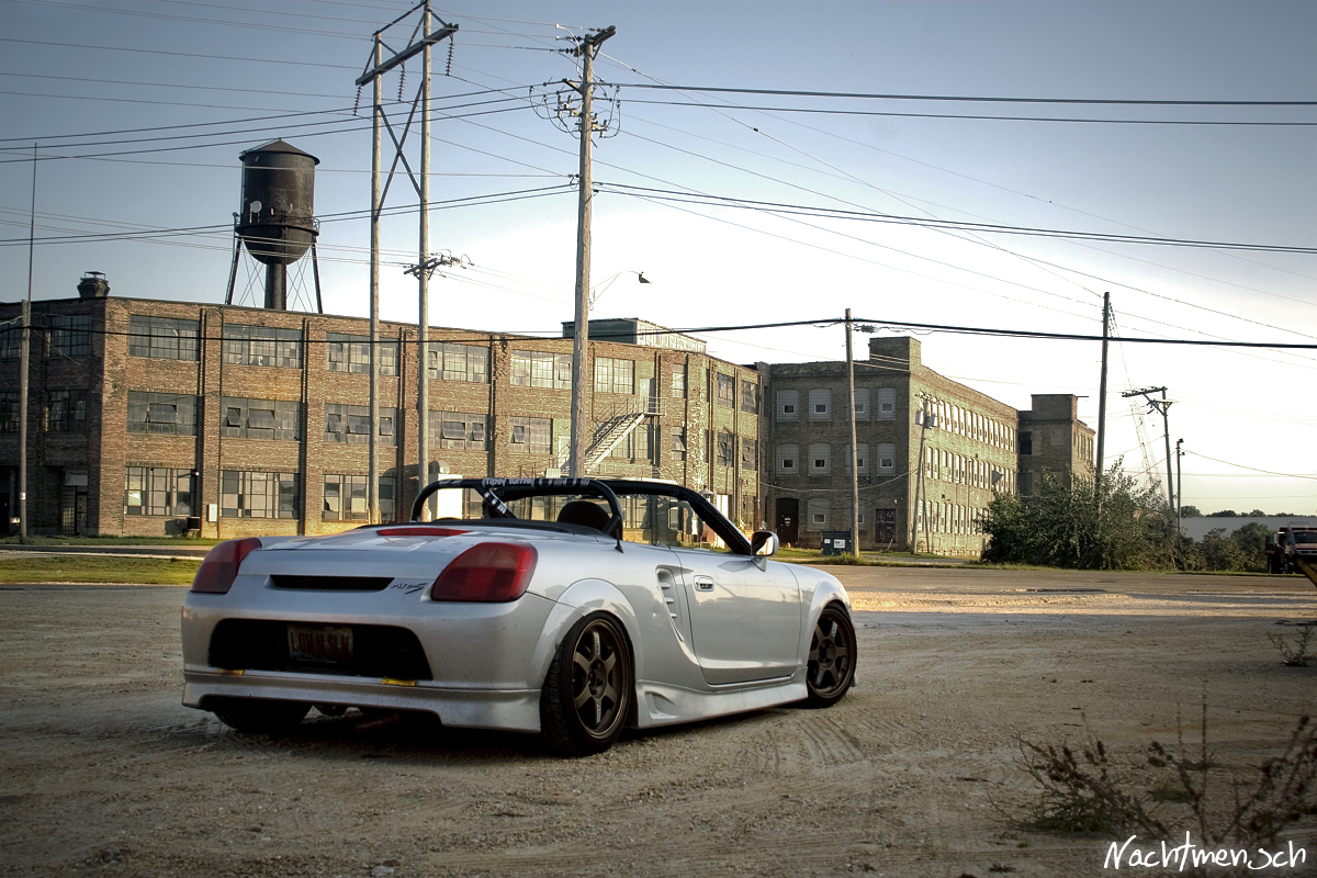 photo 4 Toyota MR2 Spyder custom wheels Volk TE37 16x8.0, ET +42, tire size 205/40 R16. 16x8.0 ET+17 205/45 R16