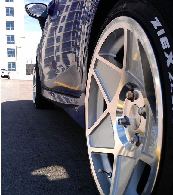 photo 1 Ford Fiesta custom wheels   16x8.0, ET , tire size 205/40 R16. x ET