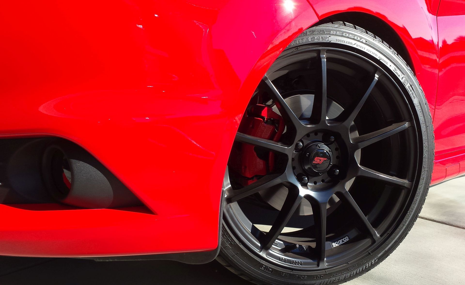 photo 3 Ford Fiesta custom wheels Sparco Assetto Gara 17x7.0, ET +42, tire size X R17. x ET