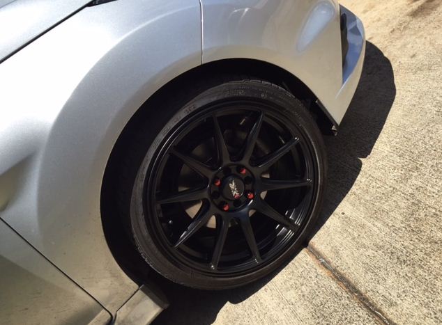photo 1 Ford Fiesta custom wheels XXR 527 17x7.5, ET +40, tire size 205/40 R17. x ET 