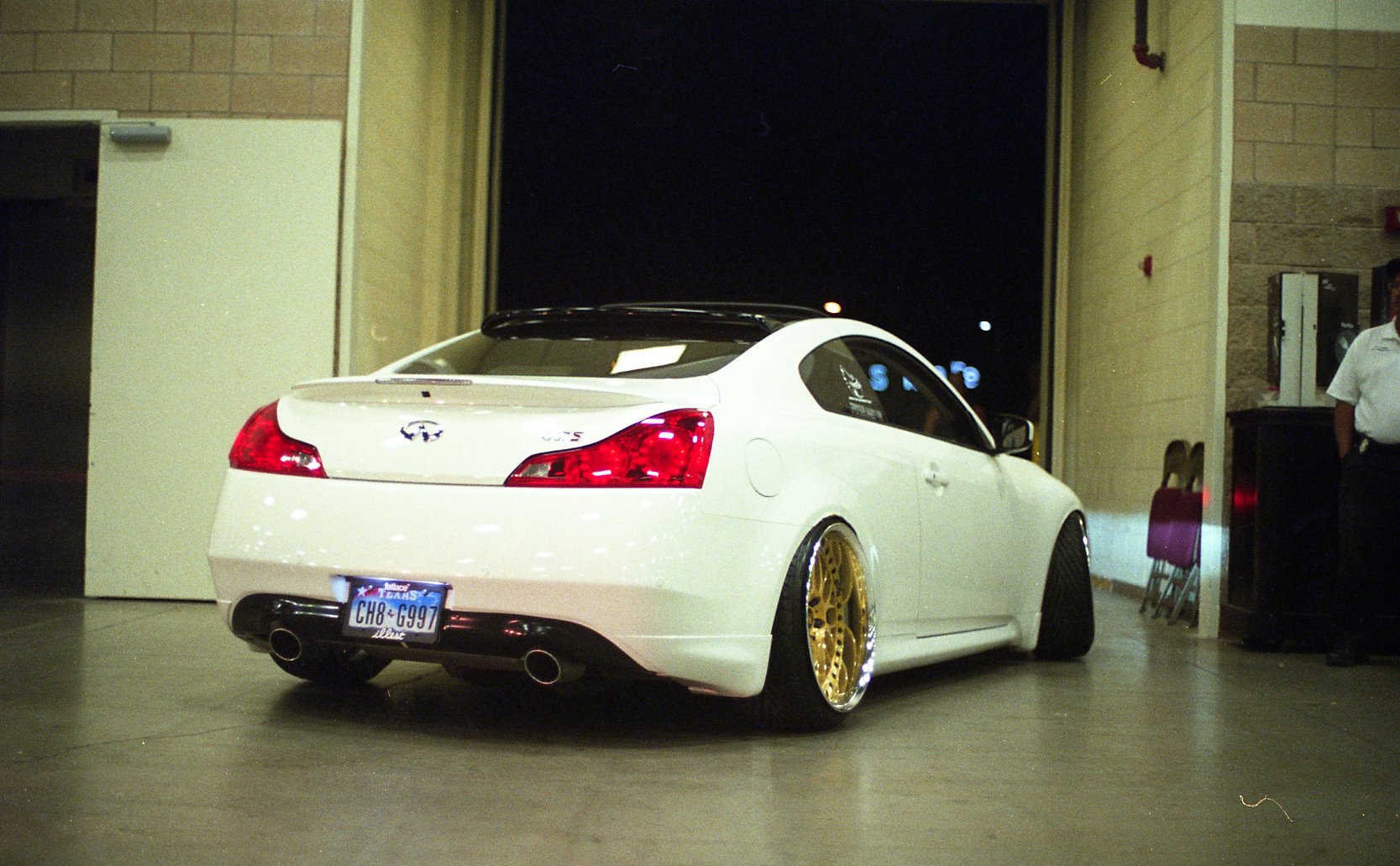 photo 4 Infiniti G37 custom wheels Work VS-XX 20x9.5, ET -7, tire size 225/35 R20. 20x10.5 ET-7 225/35 R20