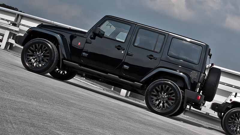 photo 2 Jeep Wrangler Unlimited custom wheels Kahn RS Alloy 20x9.0, ET , tire size 275/55 R20. x ET