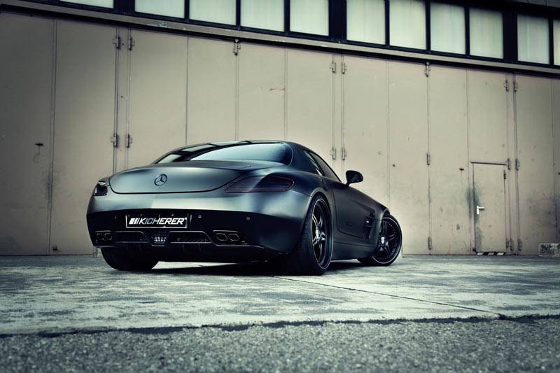 photo 3 Mercedes-Benz SLS AMG Black Series custom wheels Kicherer RS-1 20x10.0, ET , tire size X R20. 21x11.5 ET