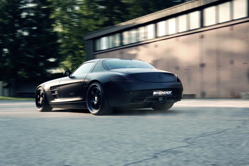 photo 5 Mercedes-Benz SLS AMG Black Series custom wheels Kicherer RS-1 20x10.0, ET , tire size X R20. 21x11.5 ET