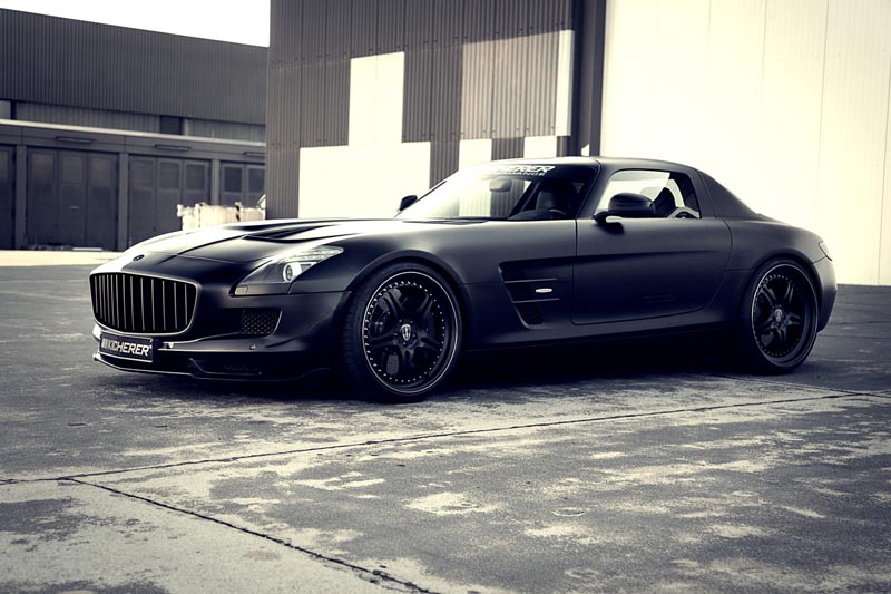 photo 6 Mercedes-Benz SLS AMG Black Series custom wheels Kicherer RS-1 20x10.0, ET , tire size X R20. 21x11.5 ET