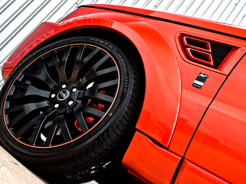 photo 1 Land Rover Range Rover custom wheels Kahn RS Alloy 22x9.5, ET , tire size X R22. 22x10.5 ET