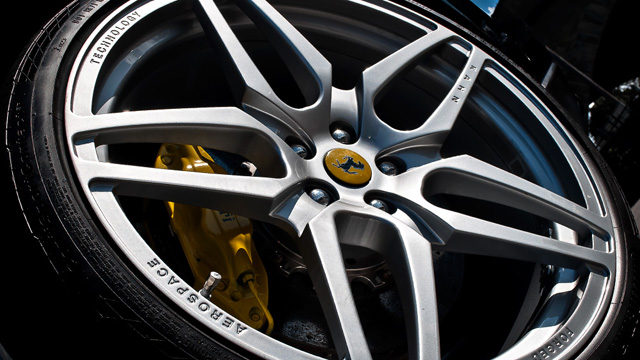 photo 1 Ferrari 599 GTB Fiorano custom wheels Kahn Monza 21x9.0, ET , tire size X R21. 22x12.0 ET 