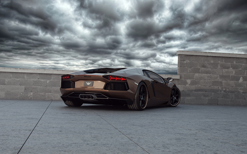 photo 5 Lamborghini Aventador custom wheels 6Sporz²  20x10.0, ET , tire size 255/30 R20. 21x12.5 ET 355/25 R21